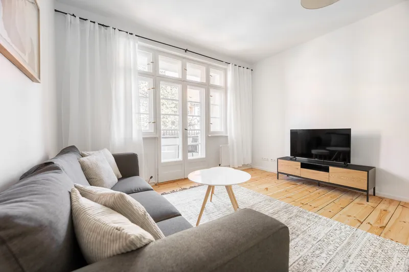 Wunderschöne 3-Zimmer Wohnung in Pankow - voll möbliert — photo 1